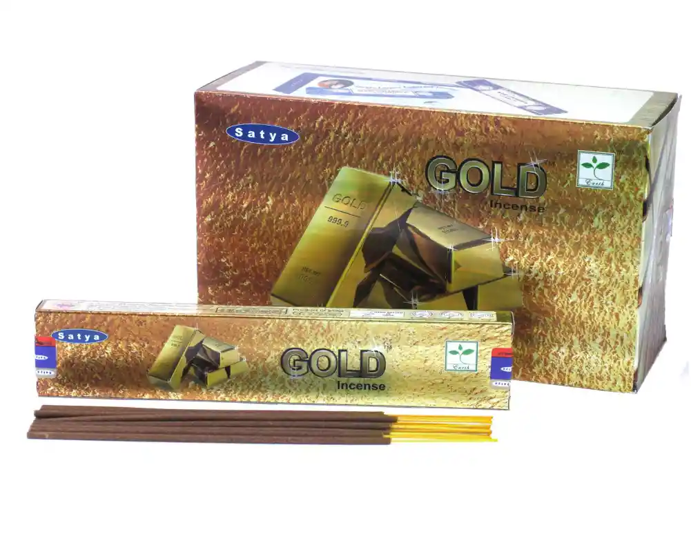 Incienso Nag Champa Satya Gold Caja 15g