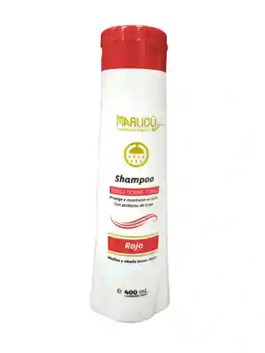 Marlioû Shampoo Tono Sobre Tono Rojo 400ml