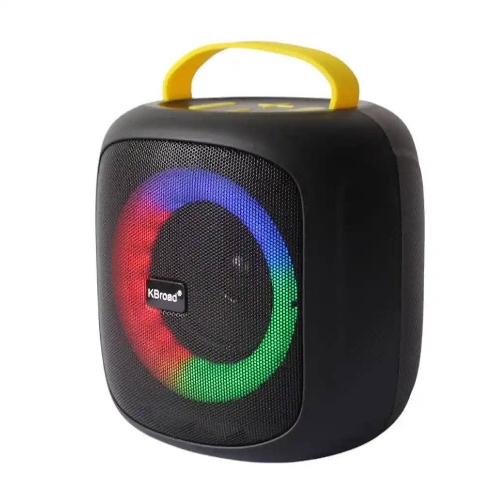 Parlante Con Luces Led Y Bajo Potente