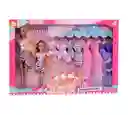 Muñeca Defa Lucy Chicas De Moda Con Vestidos Y Accesorios