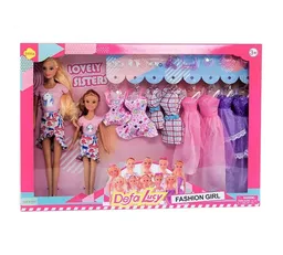Muñeca Defa Lucy Chicas De Moda Con Vestidos Y Accesorios