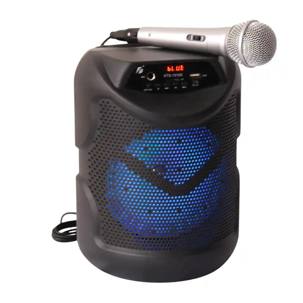 Parlante Inalambrico Con Microfono Ideal Para Karaoke