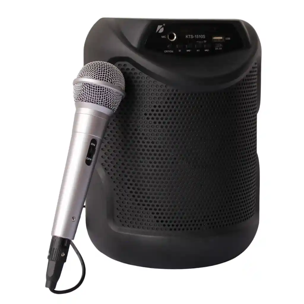 Parlante Inalambrico Con Microfono Ideal Para Karaoke