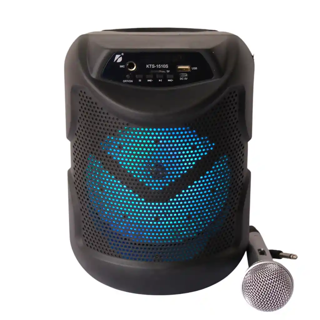 Parlante Inalambrico Con Microfono Ideal Para Karaoke