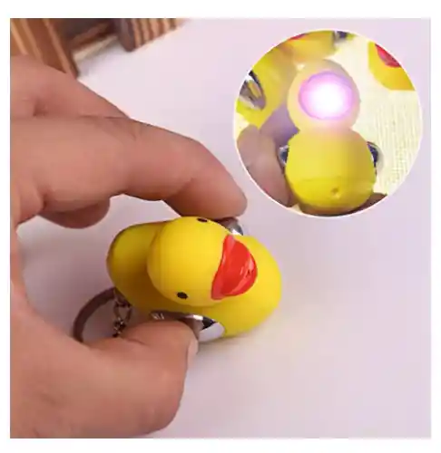 Llavero Táctil Pato Descarga Eléctrica Pato Eléctrico Broma Corriente