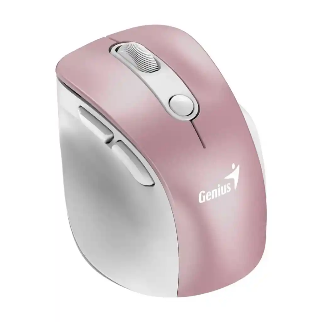 Mouse Genius Ergo 9000s Pro Con Conexión Usb Rosado