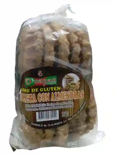 Galleta Con Almendras Libre De Gluten 0 Azucar D Capan
