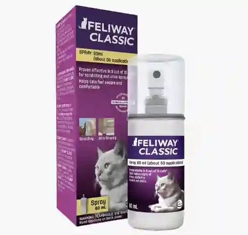 Feliway En Spray Classic Para Gato 60 Ml