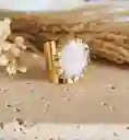 Anillo Cuarzo Estalactita De Amatista