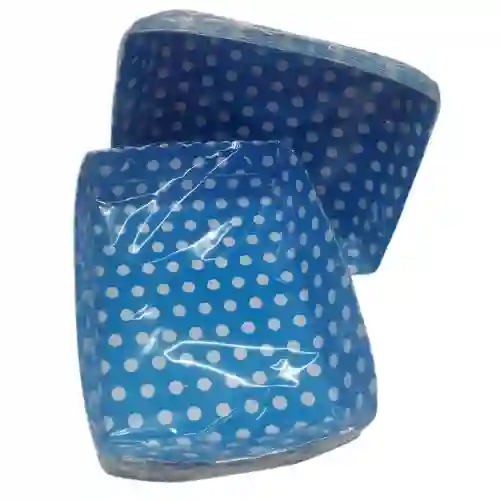 Bandeja Tematica Azul Rey Con Puntos X12und