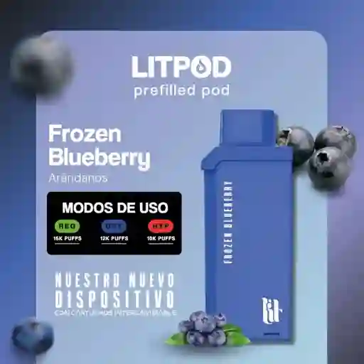 Lit Pod Frozen Blueberry 15.000 Puff