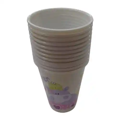 Vaso Tematica Baby Shower Niña X12und