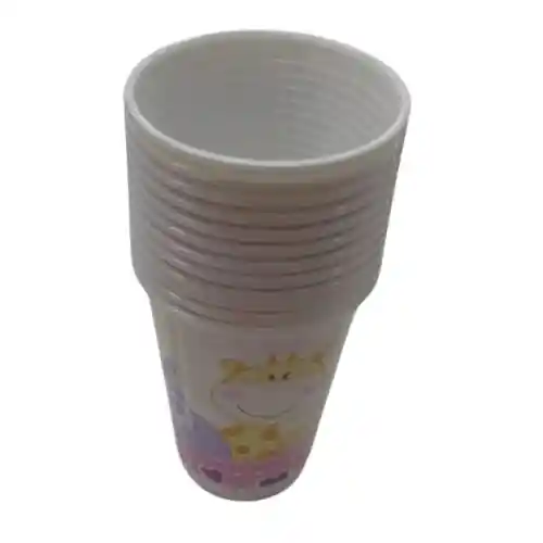 Vaso Tematica Baby Shower Niña X12und