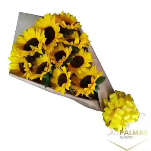 Bouquet De Girasoles Oro Para Regalar