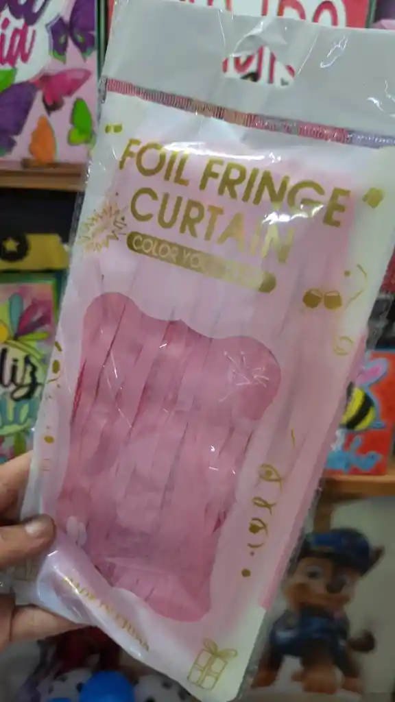 Cortina Rosada Para Baby Shower Niña Cumpleaños De Niña