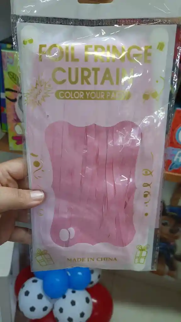 Cortina Rosada Para Baby Shower Niña Cumpleaños De Niña