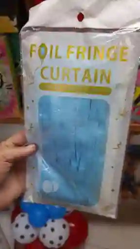 Cortina Azul Para Baby Shower De Niño O Cumpleaños
