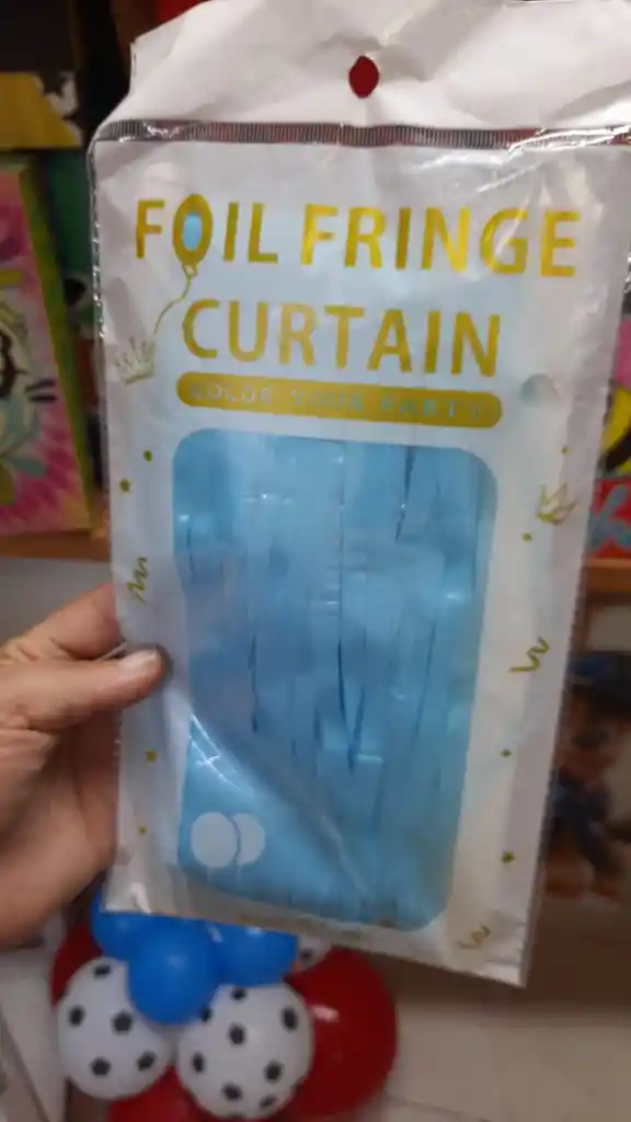 Cortina Azul Para Baby Shower De Niño O Cumpleaños