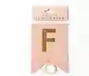 Festón Banderín "feliz Cumpleaños" Rosado Con Letras Doradas – Decoración De Fiesta
