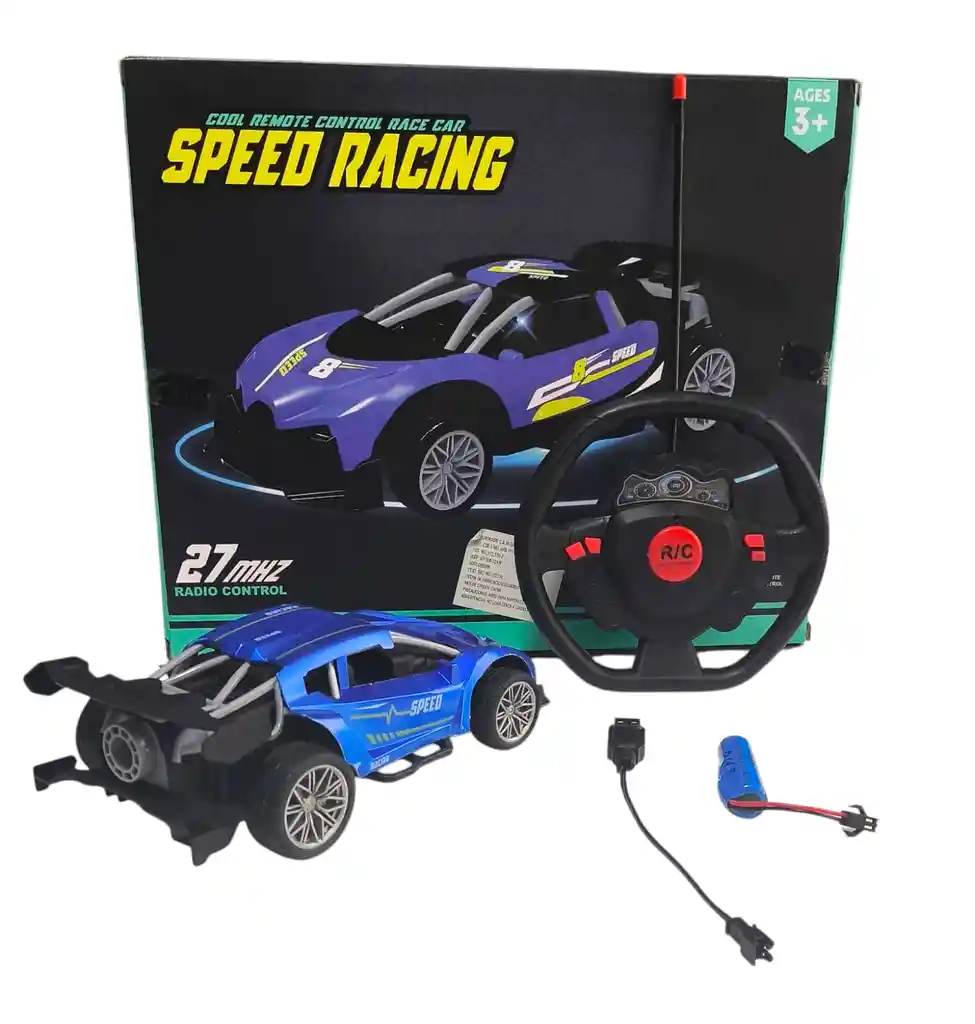 Carro De Juguete Control Remoto Speed Racing