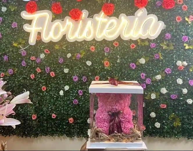 Oso De Rosas Rosas Dulce Cariño