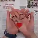 Llavero De Pareja En Forma De Corazón Vinotinto
