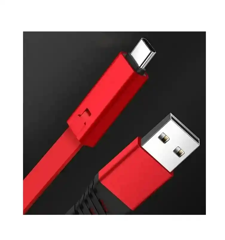 Cable Cargador Usb Tipo C Carga Rápida Flexible