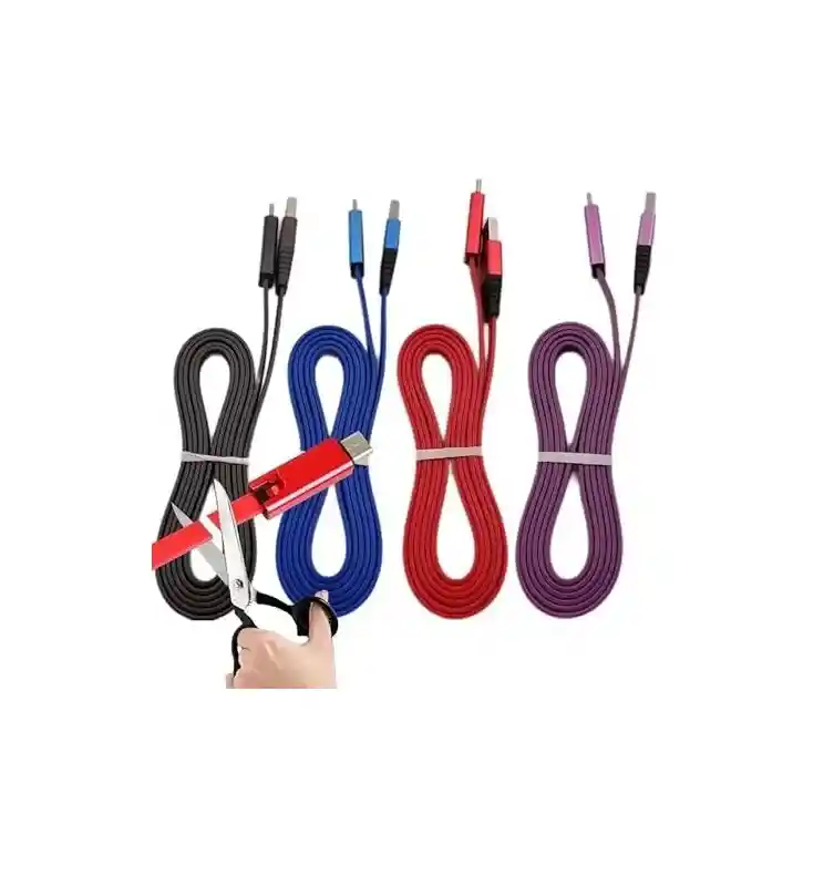 Cable Cargador Usb Tipo C Carga Rápida Flexible