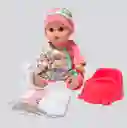 Bebe Con Sonidos Toma Tetero Hace Pipi Juguete