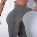 Leggings Licra Efecto Push Up Gris Claro