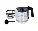 Cafetera 6 Tazas Con Jarra De Vidrio