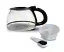 Cafetera 12 Tazas Con Jarra De Vidrio