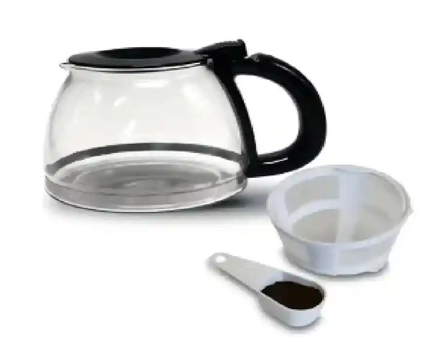 Cafetera 12 Tazas Con Jarra De Vidrio
