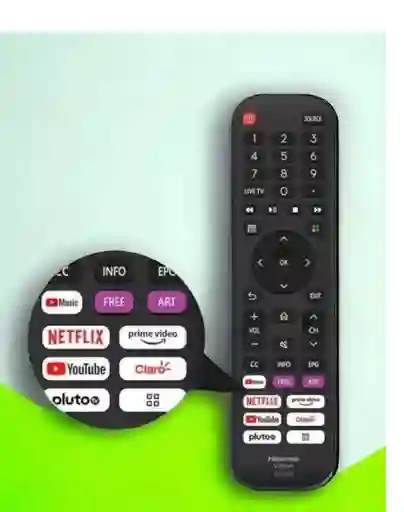 Control Compatible Hisense Smart