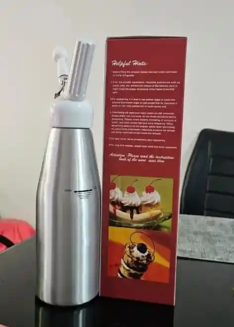 Dispensador De Chantilly Chantillera De 1 Litro