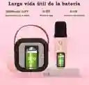 Parlante Bluetooth Con 1 Micrófono Bafle Karaoke Altavoz