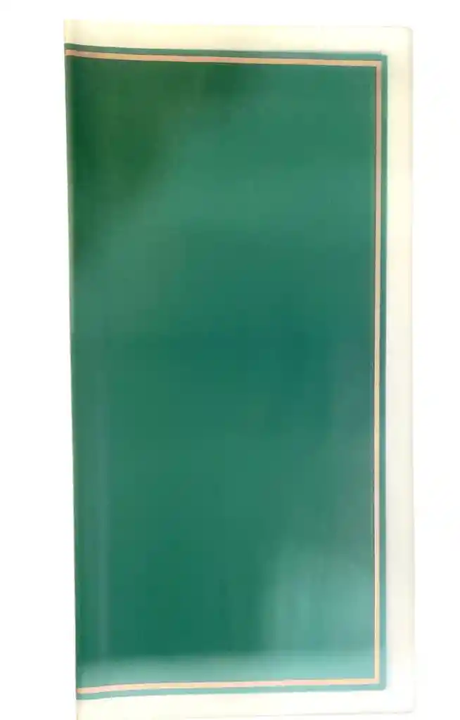 Papel Coreano X 2 Pliegos Cuadrado 58 X 58cm Verde Oscuro