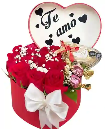 Flores Corazon Amor