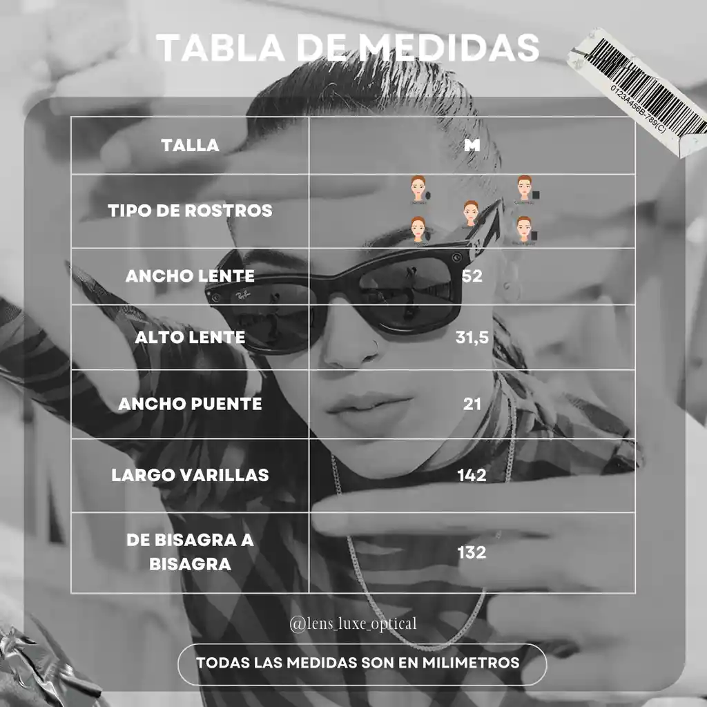 Gafas De Sol Lens Luxe Fashion 6504 C660 P01