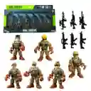 Soldado Militar Fuerzas Especiales Coleccionable + Accesorio
