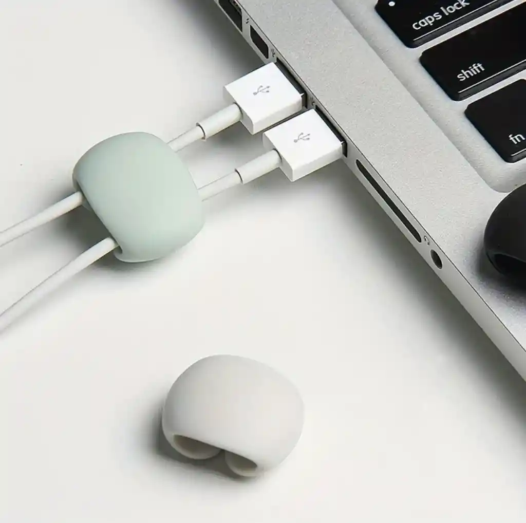 Organizador De Cables Silicona