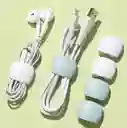 Organizadores De Cables Silicona
