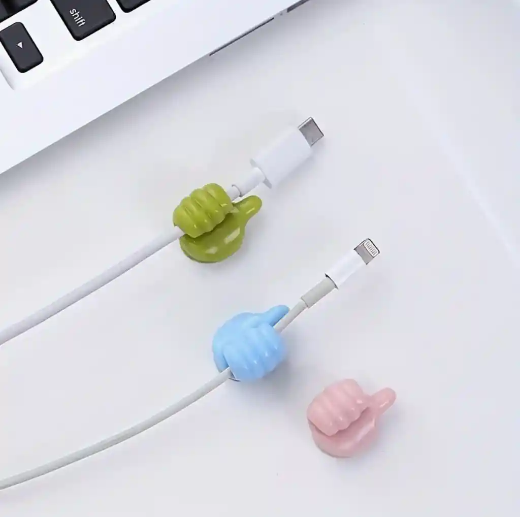 Organizador Cables Manito Pulgar (1 Und)