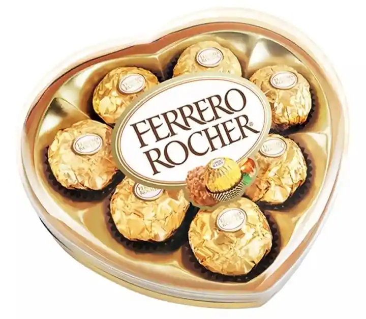 Chocolates Ferrero Rocher X8 Corazon