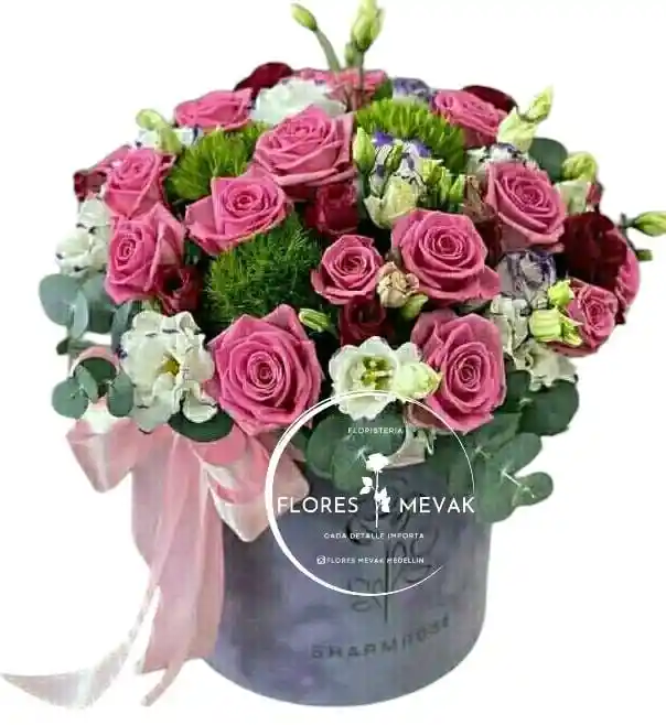 Flores En Burbuja Pink