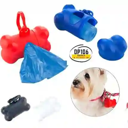 Bolsas Con Dispensador Biodegradable Para Mascota
