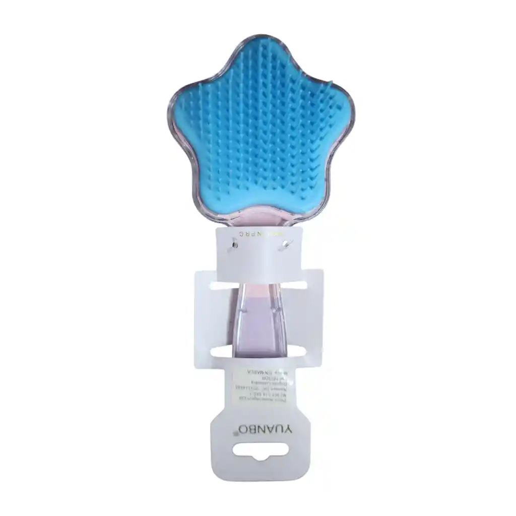 Cepillo Para Cabello Diseño Estrella Colores Surtidos