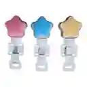 Cepillo Para Cabello Diseño Estrella Colores Surtidos