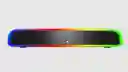 Barra De Sonido Bluetooth Con 10 Modos Rgb, Entrada 3.5 Mm, Usb, Compatible Con Pc, Notebook, Tv Y Celular | Potencia 4w Rms