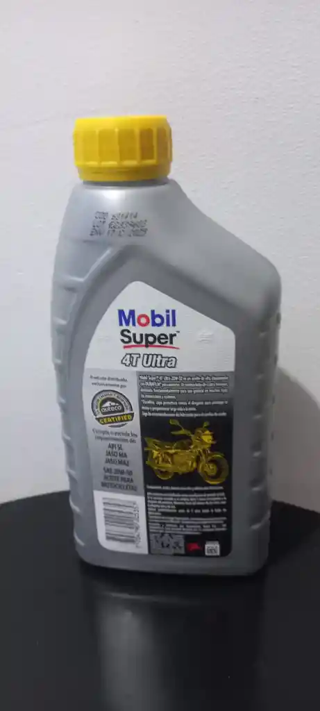 Aceite Mobil Super 4t Ultra 20w-50 Con Durafilm